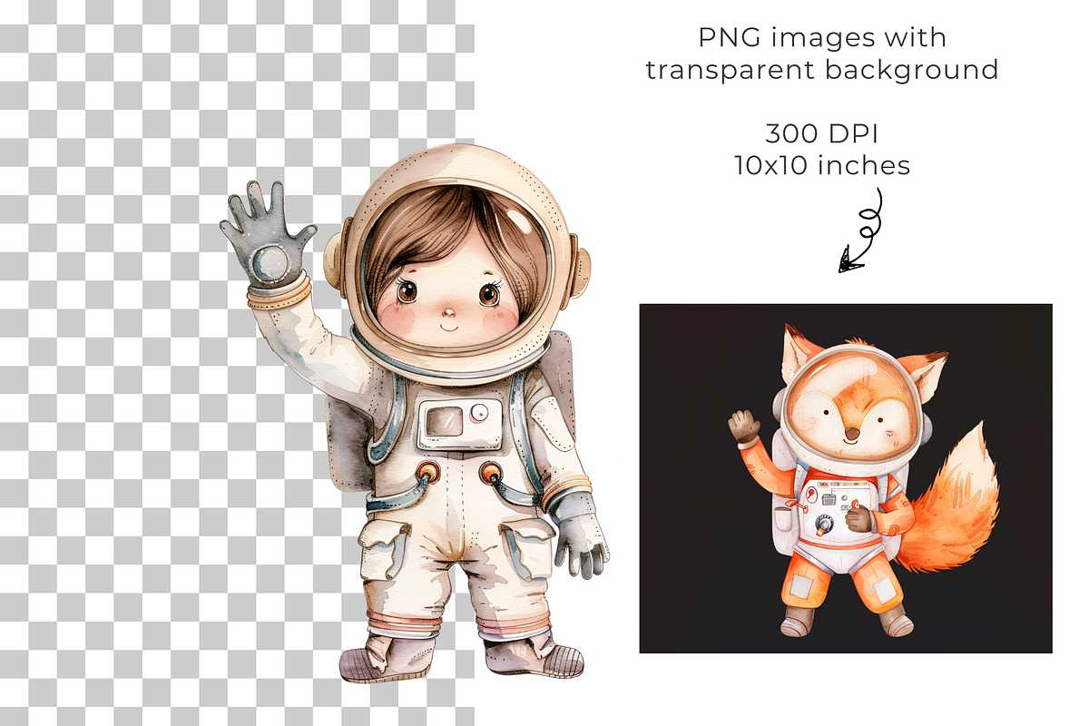 Space Clipart, 106 PNGs, an Object Graphic by EllyandLima (Photo 2 of 9)