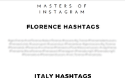 Florence Italy Instagram Hashtags, a Social Media Template by Masters of Instagram (Thumbnail 2 of 3)