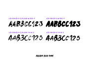 FRUDIS. OTF SVG PAINT Duo fonts., a Handwritten Font by Luxfont (Thumbnail 9 of 10)