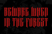 Laruz Lomer Blackletter Display Font, a Blackletter Font by Maulana Creative (Thumbnail 2 of 7)
