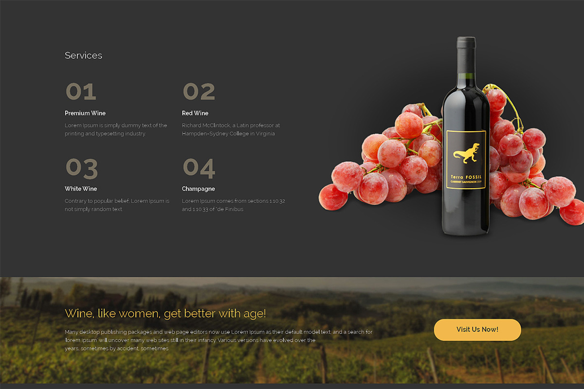 Sicilia Responsive One Page Theme, a Landing Page Template by IceTemplates (Photo 2 of 3)