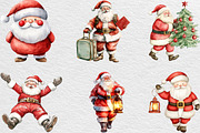 Santa Claus Clipart, an Illustration by Black Bird Studio (Thumbnail 3 of 6)