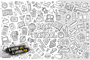 School Objects & Elements Set, an Object Graphic by BALABOLKA (Thumbnail 3 of 4)