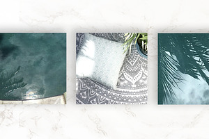 Pool Social Media Photo 5 Pack 