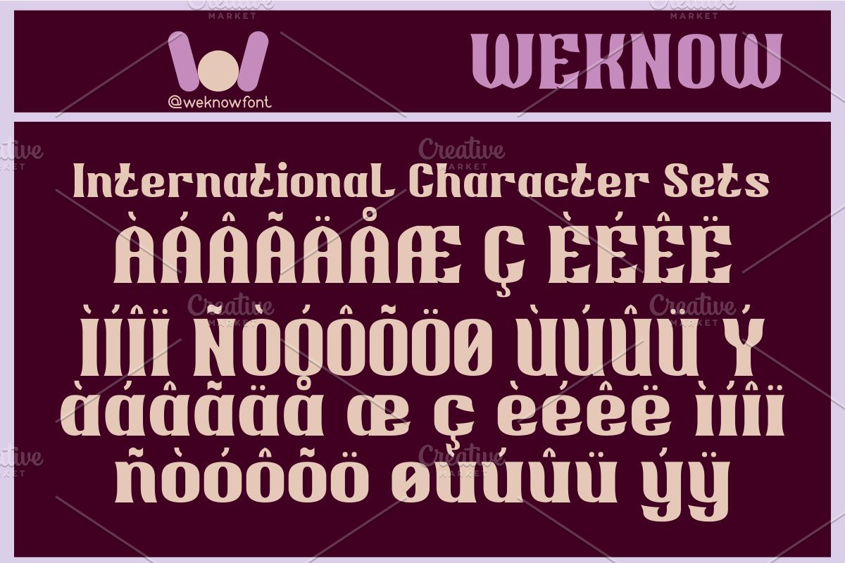 Highest Power font, a Serif Font by weknow (Photo 8 of 8)