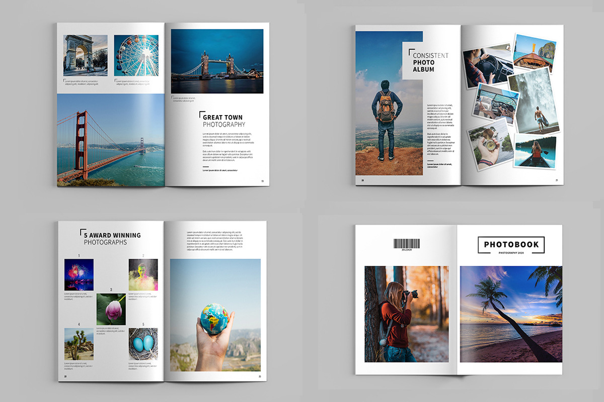 Photobook Magazine Template, a Magazine Template by xtratimebd (Photo 4 of 4)