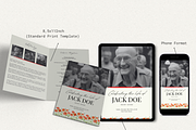 Funeral Program Template I Canva, an Invitation Template by The Social Stuff (Thumbnail 4 of 10)