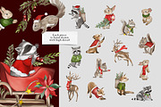 The Ultimate Christmas Forest, a Seasonal Illustration by Rachel Art Studio (Thumbnail 3 of 11)