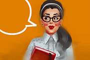 Back to school, an Education Illustration by Ira Cvetnaya (Thumbnail 2 of 4)