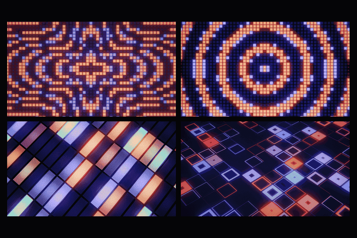 Club Grid - 12 4K Loops, a Background Graphic by Photocreo Michal Bednarek (Photo 6 of 7)