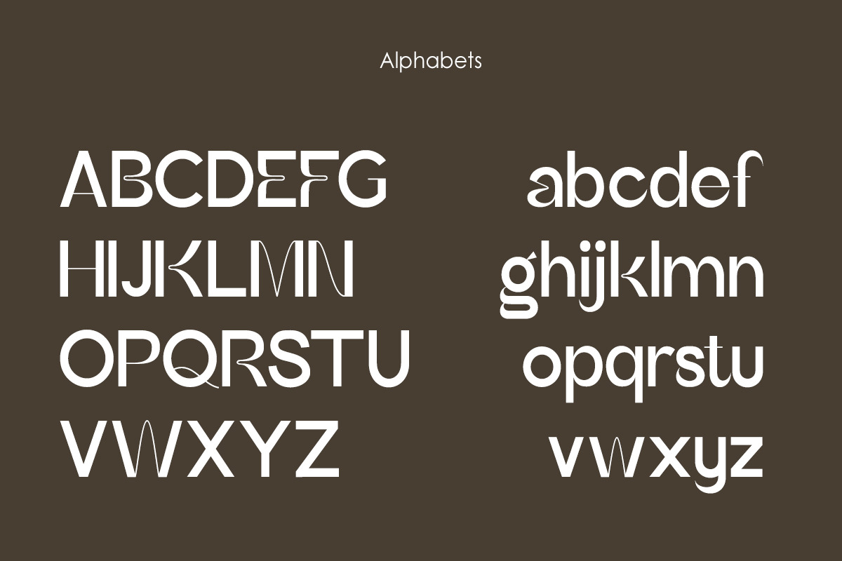 Andalusia Modern Sans Serif, a Sans Serif Font by Muntab_Art (Photo 9 of 10)