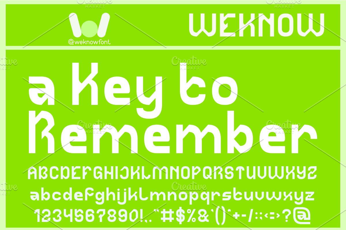Attractive font, a Font by weknow (Photo 3 of 8)