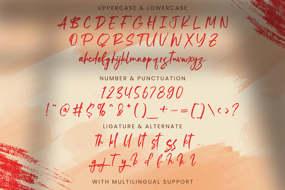 Jeany Gifary - Textured Brush Font, a Script Font by StringLabs (Photo 9 of 10)