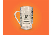 Beer Glass Mockup Template Set, a Household Mockup by DesignRushMarket (Thumbnail 9 of 10)