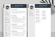 Resume / CV Template | Canva & Word, a Resume Template by CreativeZoom (Thumbnail 4 of 7)