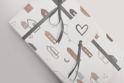 WATERCOLOR XMAS HOUSES PNG BUNDLE, an Illustration by KruthDesign (Thumbnail 5 of 10)