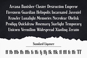 Gravord - Mysterious Serif, a Serif Font by iqbal habibi (Thumbnail 2 of 9)