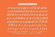 Backline Marker Texture Brush Font, a Script Font by Letterena Studios Script (Thumbnail 19 of 20)