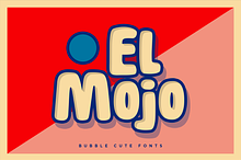El Mojo - Bubble Pop Bold Fonts