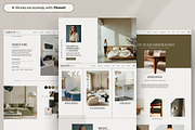 Interior Designer Website Template, a Websites & App Template by Superhero Design Co. (Thumbnail 5 of 6)