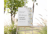 Wildflower Wedding Welcome Sign Boho, an Invitation Template by PawGraphic (Thumbnail 4 of 8)