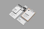 Stationery Mockup Top View, an Advertising Mockup by GraphicWindow (Thumbnail 6 of 6)