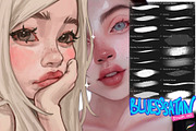 Bluesssatan brush set for Procreate, a Brushes & More by Bluesssatan (Thumbnail 1 of 2)