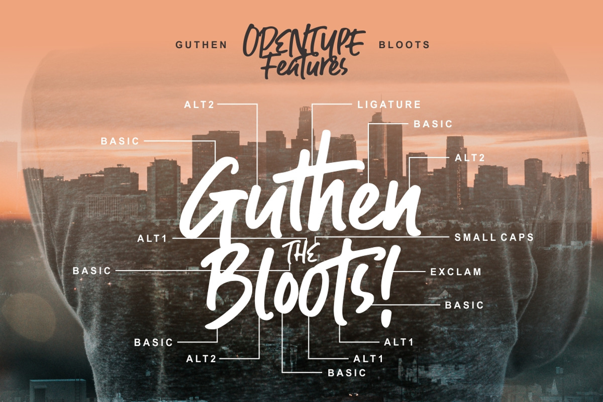 Guthen Bloots, a Script Font by azetypestudios.com (Photo 19 of 21)