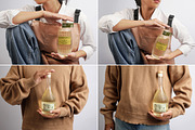 30 Olive Oil & Wine Bottles Mockups, a Packaging Mockup by Vitora Mockup (Thumbnail 5 of 10)