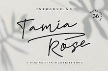 Tamia Rose Signature - Extra Swashes