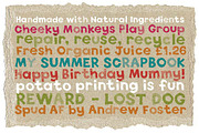 Spud AF Font, a Font by Andrew Foster Design (Thumbnail 2 of 2)