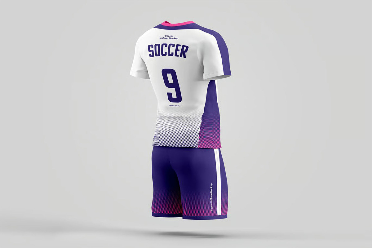 Soccer Uniform Mock-up, an Apparel Mockup by zippypixelstudio (Photo 5 of 11)
