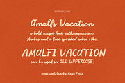 Amalfi - Coastal Summer Retro Script, a Script Font by Kaya Fonts (Thumbnail 18 of 39)