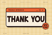Heronake - Round Font, a Sans Serif Font by QR Design Studio (Thumbnail 6 of 6)
