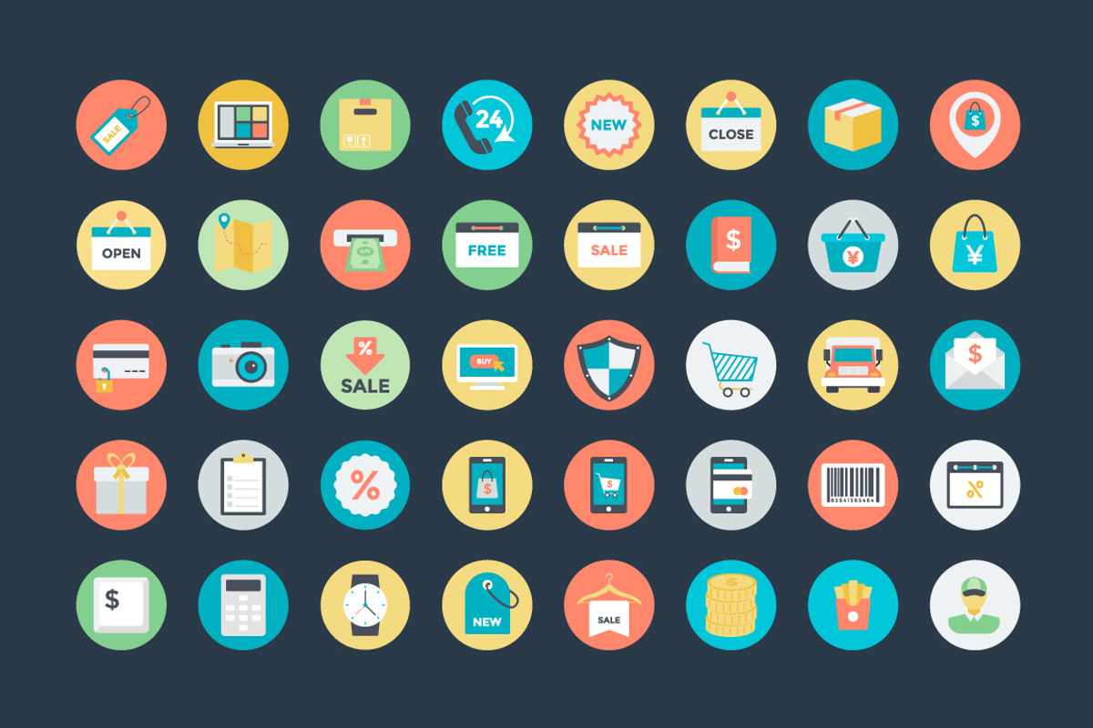 100+ Shopping and Commerce Icons, a Duotone Icon by Vectors Market (Photo 2 of 4)