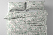 Folk Scallop Floral Vector Patterns, a Pattern Graphic by Irina Ostapenko (Thumbnail 4 of 5)