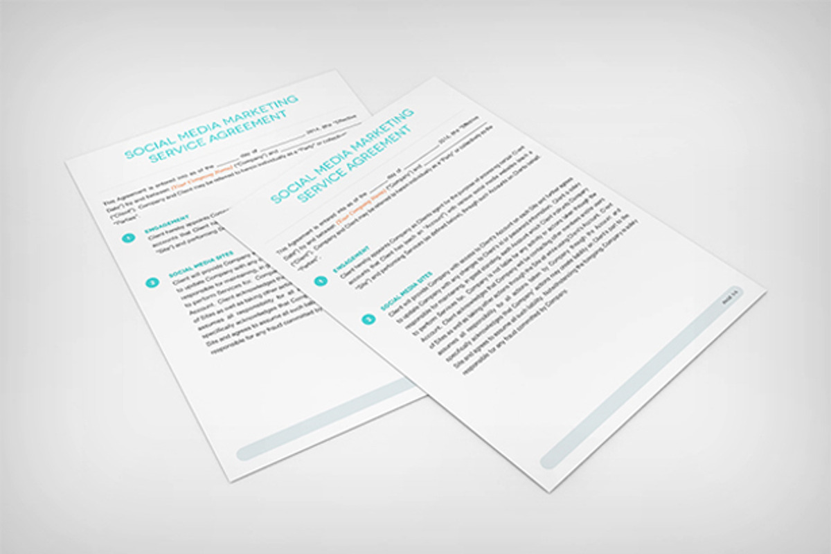 Social Media Service Template, a Flyer Template by vandelay