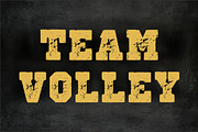 Broken Golden texture grunge font, a Blackletter Font by Fourteen Letter (Thumbnail 3 of 7)