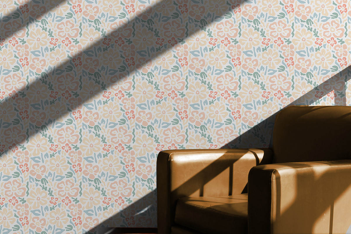 Cute Summer Flowers, a Pattern Graphic by MalyskaStudio (Photo 8 of 9)