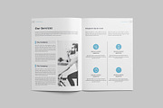 Company profile, a Brochure Template by Tanber Hossen (Thumbnail 4 of 13)