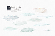 Winter Christmas Watercolor Card Set, a Decorative Illustration by WalaPalette (Thumbnail 6 of 14)