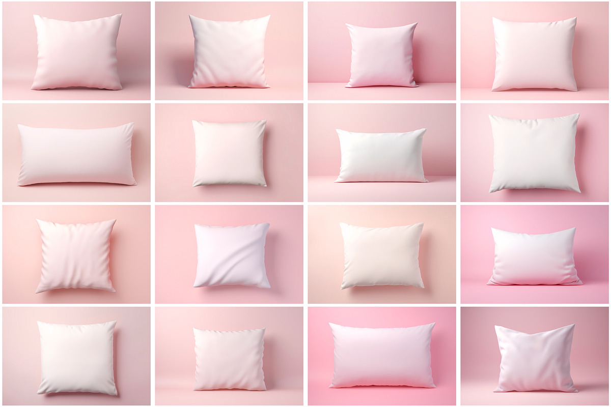 3D Pillow Mockup Picture Bundle, a Product Mockup by Forhadx5 (Photo 5 of 6)