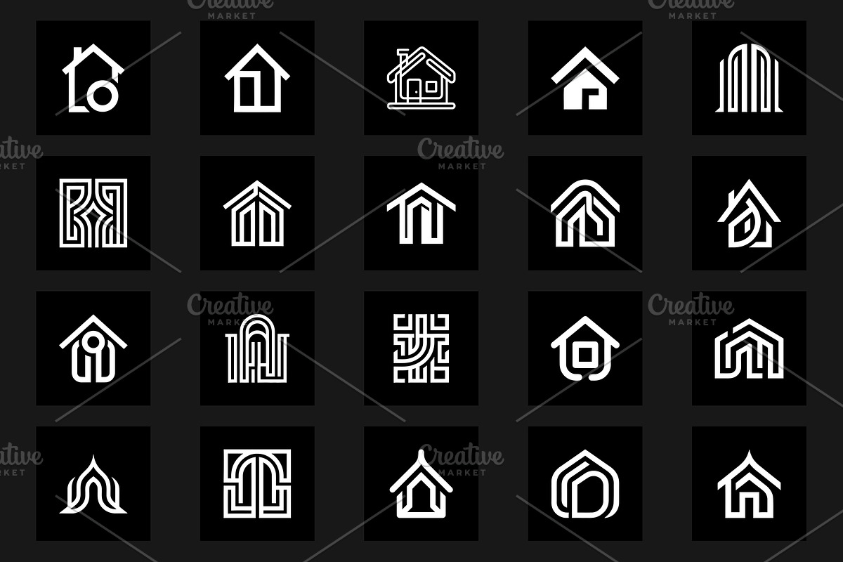 Architecture Real Estate Logo Pack, a Branding & Logo Template by Vectorium Studio (Photo 11 of 11)