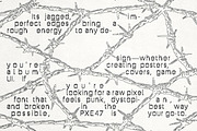 PXE47 Pixelated Typeface, a Sans Serif Font by softulka (Thumbnail 3 of 5)