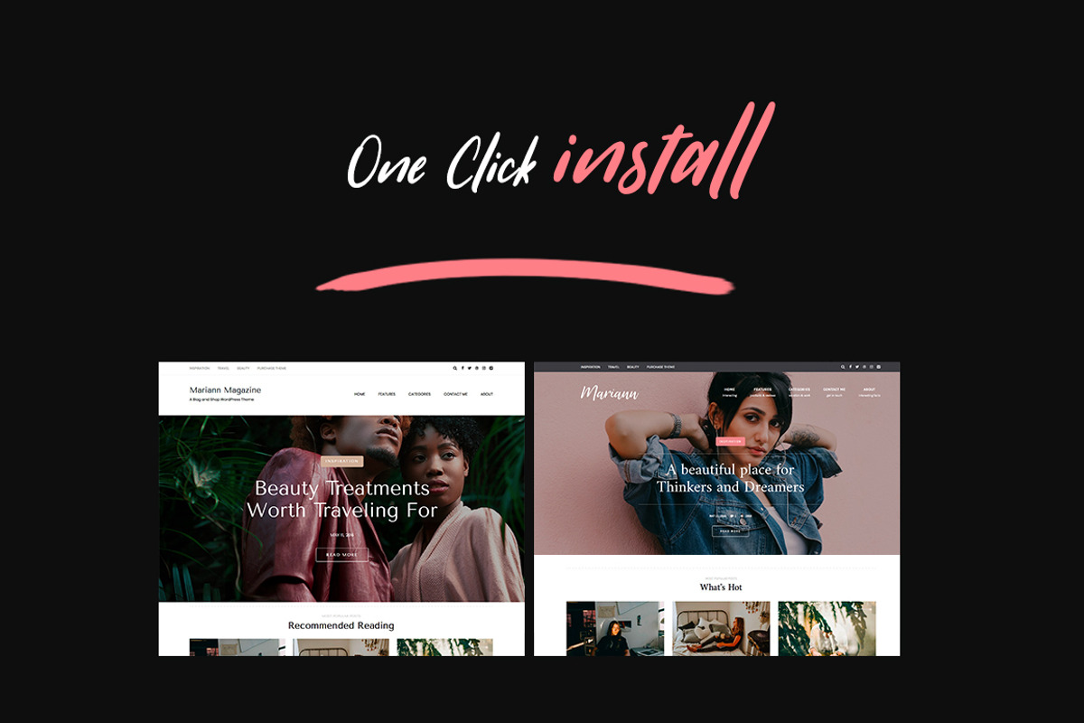 Mariann - Magazine WordPress theme, a WordPress Template by Creanncy (Photo 4 of 6)