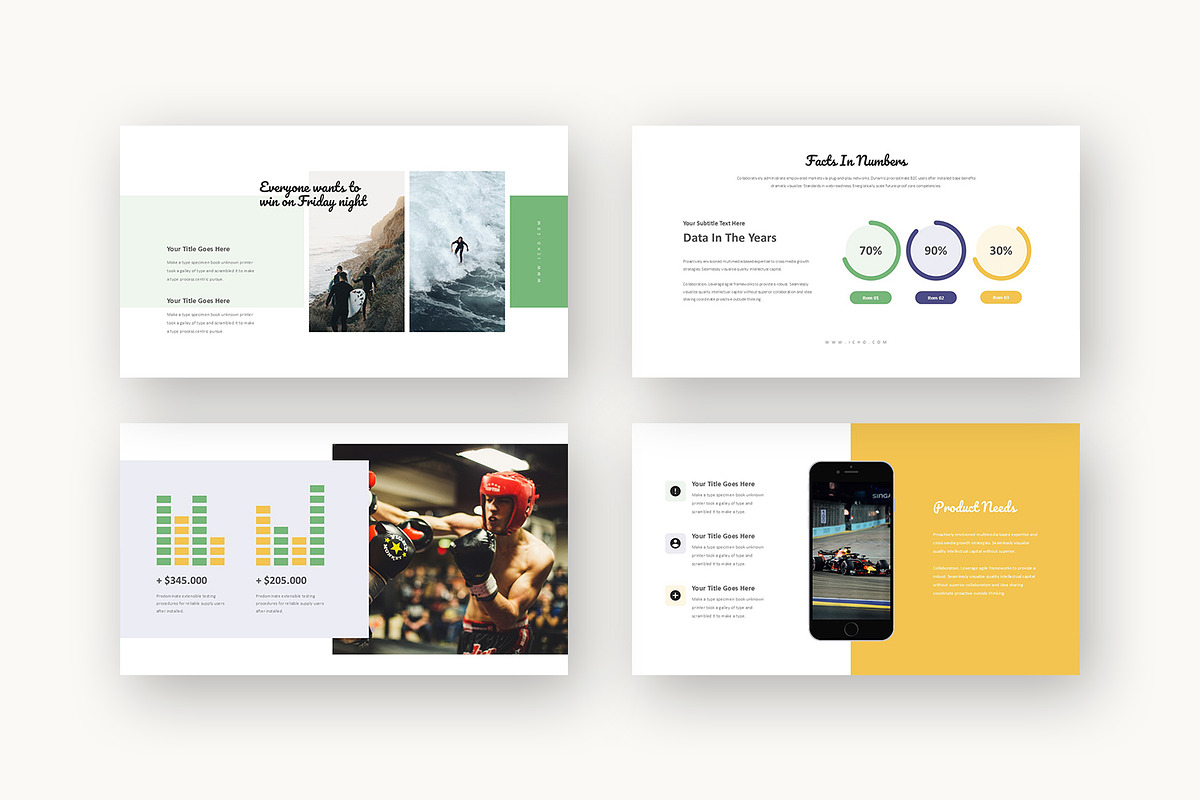 Icho : Sports Pitch Powerpoint, a Presentation Template by Punkl Camp (Photo 7 of 16)
