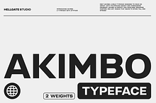 Akimbo Typeface