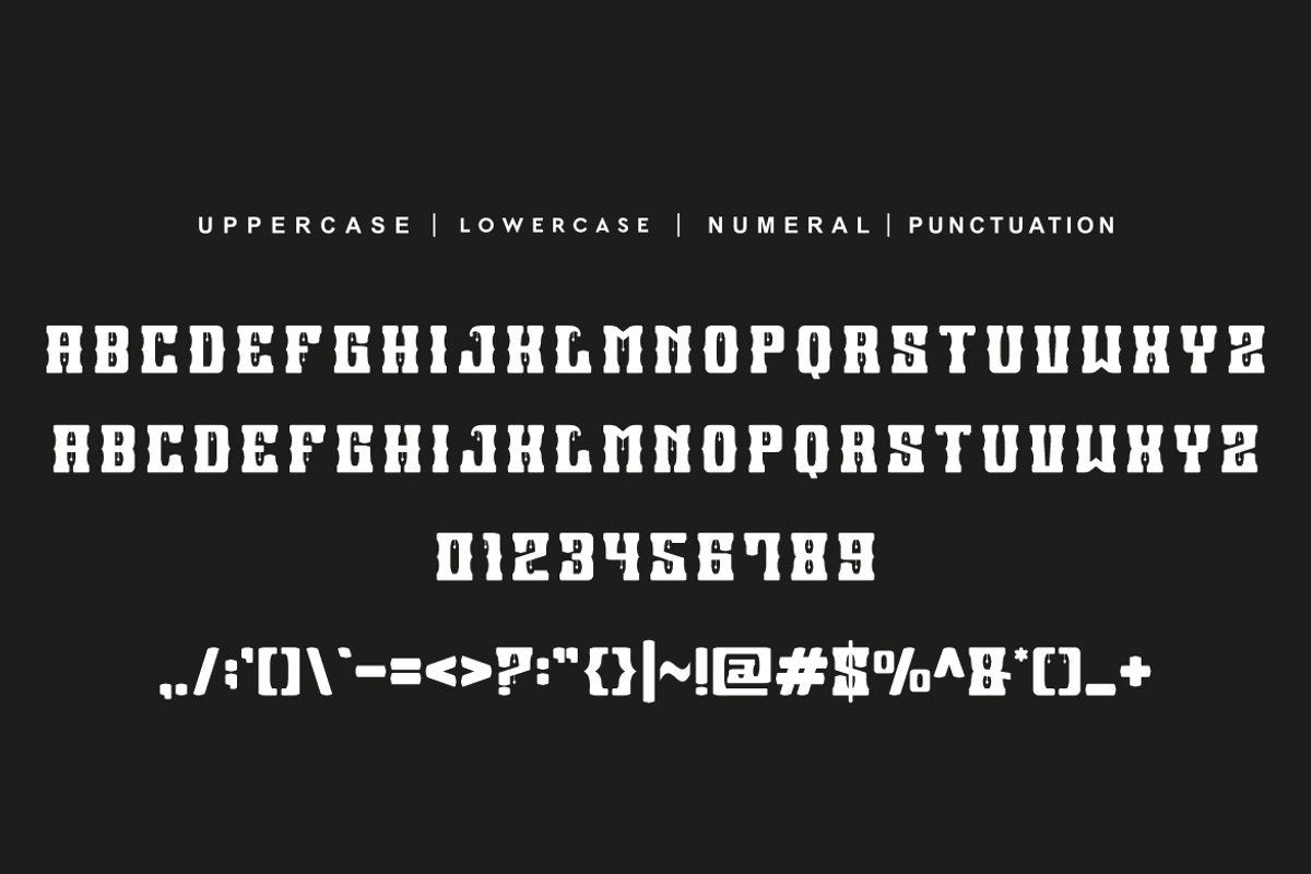Black Sponge - Gothic Font, a Blackletter Font by QR Design Studio (Photo 6 of 8)