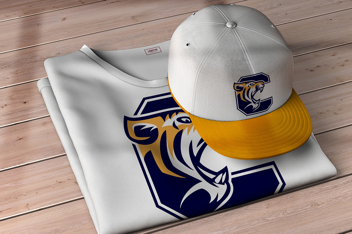 Letter C - Tiger Head, a Branding & Logo Template by herulogo (Photo 1 of 3)