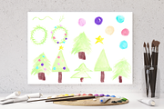70% OFF watercolor clipart bundle, an Illustration by Pinkinks (Thumbnail 3 of 9)